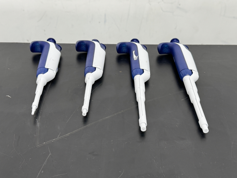 Image of Rainin Pipet-Lite XLS Single Channel Pipettes - Quantity 4